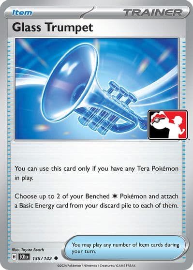 Glass Trumpet Prize Pack Series Cards Pokemon card