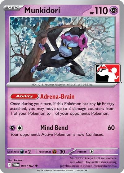 Munkidori Prize Pack Series Cards Pokemon card