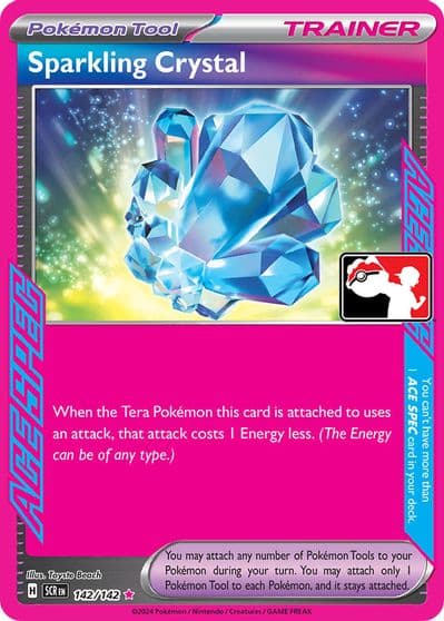 Sparkling Crystal Prize Pack Series Cards Pokemon card