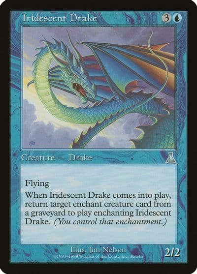 Iridescent Drake Urza's Destiny Magic card