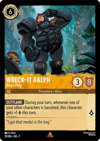 Wreck It Ralph Heros Duty Archazia's Island Lorcana card