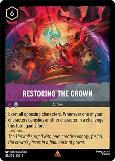 Restoring the Crown Archazia's Island Lorcana card