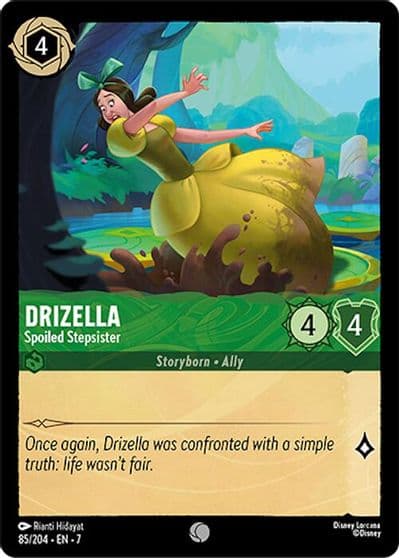 Drizella Spoiled Stepsister Archazia's Island Lorcana card