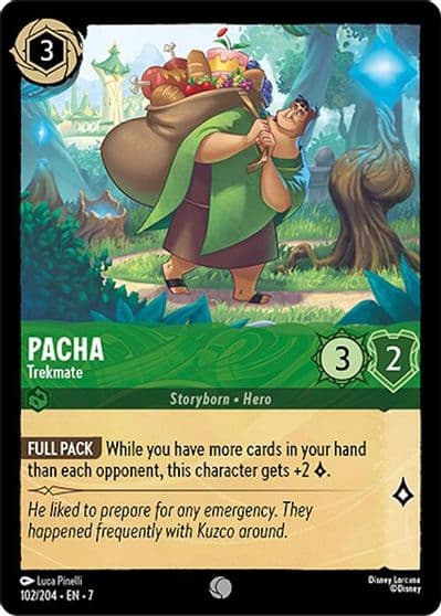 Pacha Trekmate Archazia's Island Lorcana card