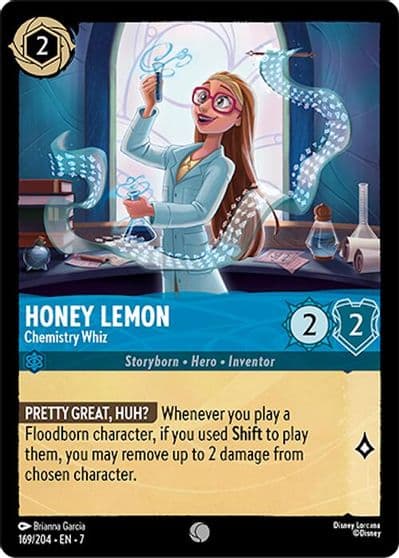 Honey Lemon Chemistry Whiz Archazia's Island Lorcana card