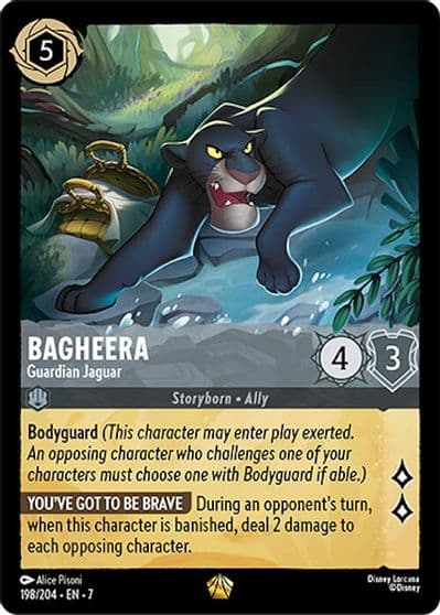 Bagheera Guardian Jaguar Archazia's Island Lorcana card