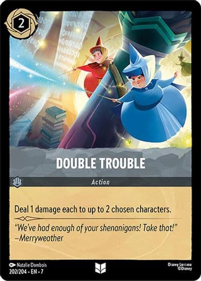 Double Trouble Archazia's Island Lorcana card