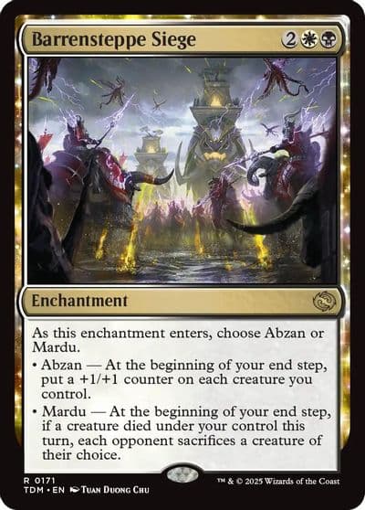 Barrensteppe Siege Tarkir: Dragonstorm Magic card