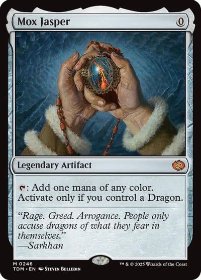 Mox Jasper Tarkir: Dragonstorm Magic card