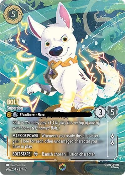 Bolt Superdog Enchanted Archazia's Island Lorcana card