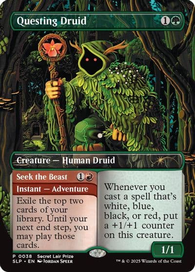 Questing Druid Secret Lair Showdown Magic card