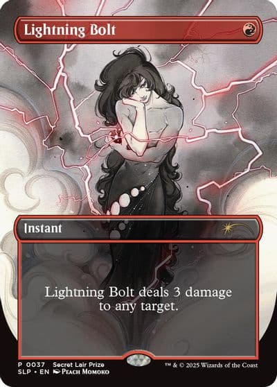 Lightning Bolt 0037 Secret Lair Showdown Magic card