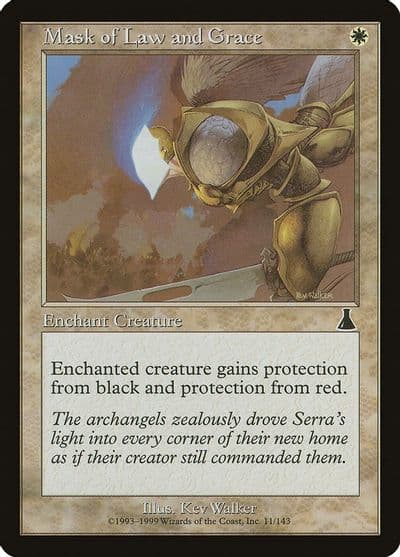 Mask of Law and Grace Urza's Destiny Magic card