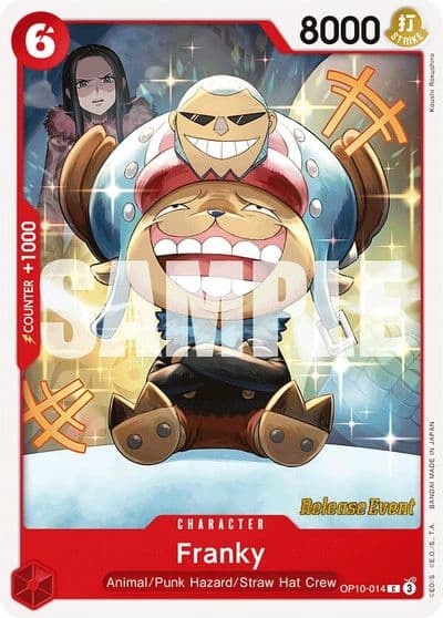 Franky 014 Royal Blood Release Event Cards One Piece card