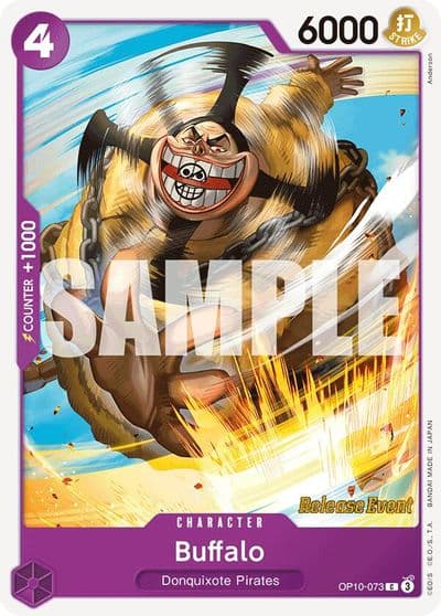 Buffalo Royal Blood Release Event Cards One Piece card