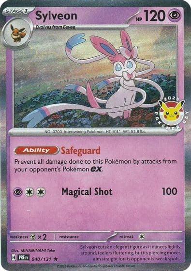 Sylveon (Pokemon Day) Miscellaneous Cards & Products Pokemon card