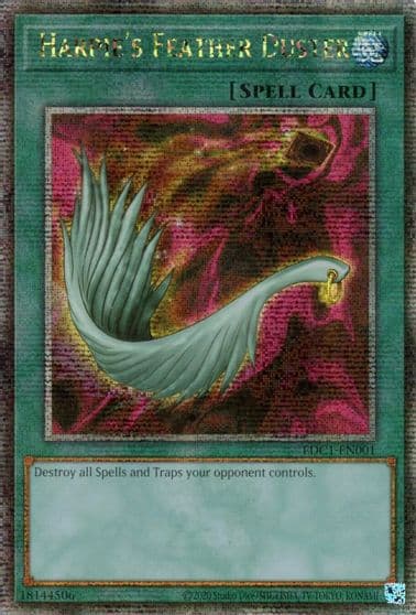 Harpies Feather Duster Early Days Collection Promotional Cards Yu-Gi-Oh! card
