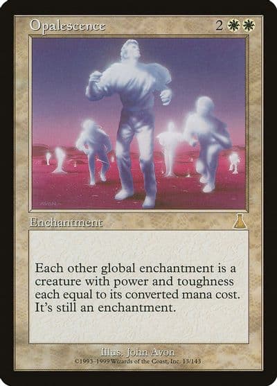 Opalescence Urza's Destiny Magic card