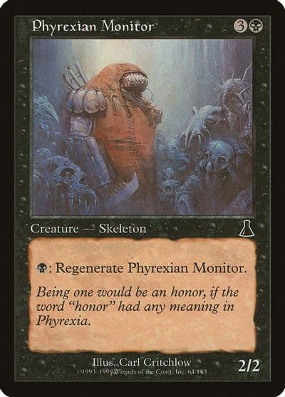 Phyrexian Monitor Urza's Destiny Magic card