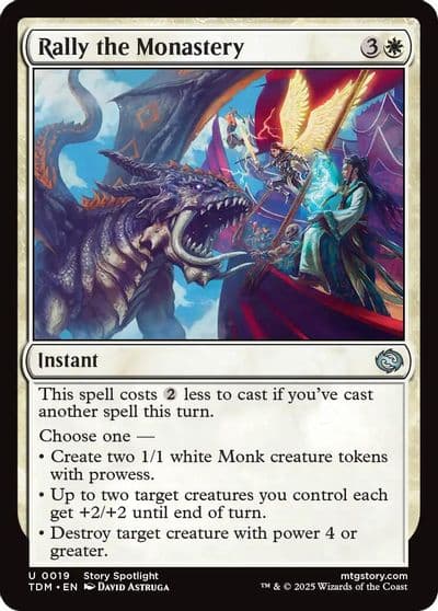 Rally the Monastery Tarkir: Dragonstorm Magic card
