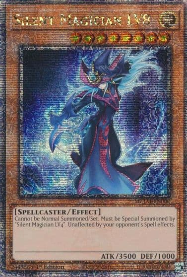 Silent Magician LV8 Maze of the Master Yu-Gi-Oh! card