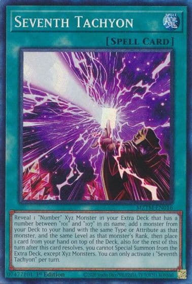 Seventh Tachyon CR Maze of the Master Yu-Gi-Oh! card
