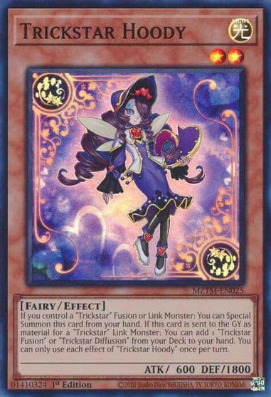Trickstar Hoody Maze of the Master Yu-Gi-Oh! card