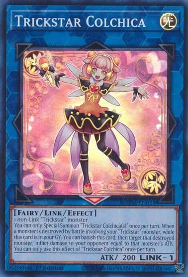 Trickstar Colchica Maze of the Master Yu-Gi-Oh! card