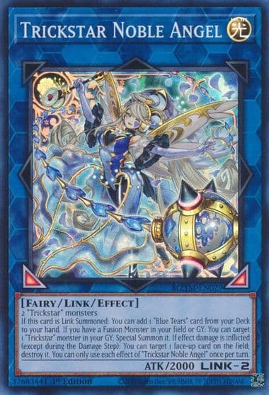 Trickstar Noble Angel Maze of the Master Yu-Gi-Oh! card