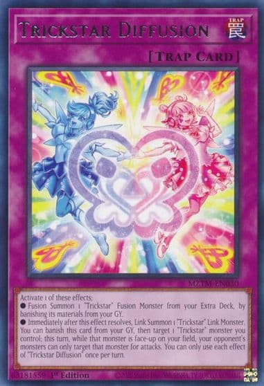 Trickstar Diffusion Maze of the Master Yu-Gi-Oh! card