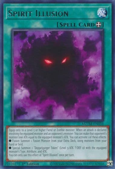 Spirit Illusion Maze of the Master Yu-Gi-Oh! card