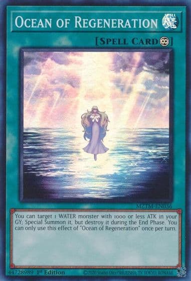 Ocean of Regeneration Maze of the Master Yu-Gi-Oh! card