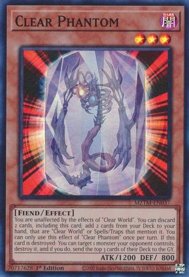 Clear Phantom Maze of the Master Yu-Gi-Oh! card