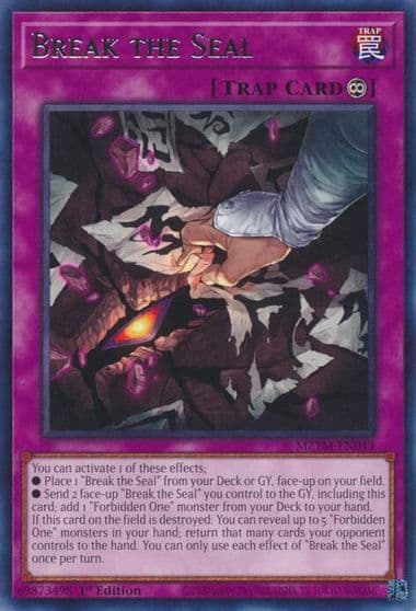 Break the Seal Maze of the Master Yu-Gi-Oh! card