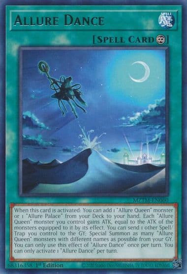 Allure Dance Maze of the Master Yu-Gi-Oh! card