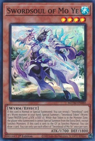 Swordsoul of Mo Ye Maze of the Master Yu-Gi-Oh! card