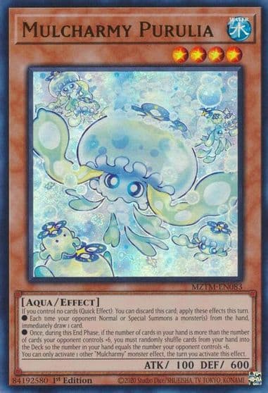 Mulcharmy Purulia Maze of the Master Yu-Gi-Oh! card
