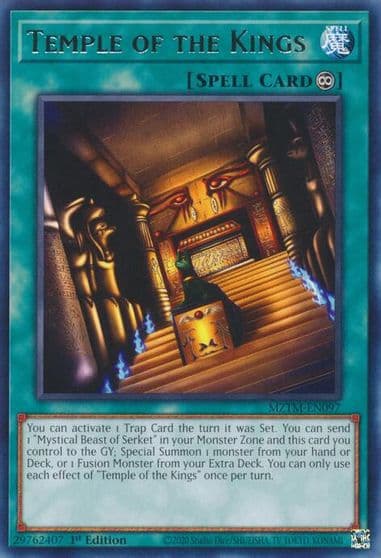 Temple of the Kings Maze of the Master Yu-Gi-Oh! card
