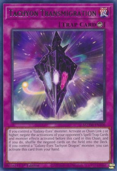 Tachyon Transmigration Maze of the Master Yu-Gi-Oh! card