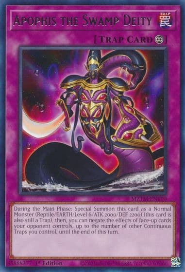Apophis the Swamp Deity Maze of the Master Yu-Gi-Oh! card