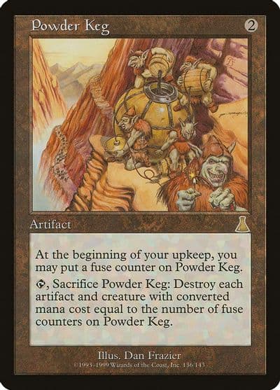 Powder Keg Urza's Destiny Magic card