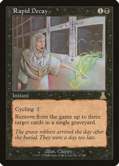 Rapid Decay Urza's Destiny Magic card