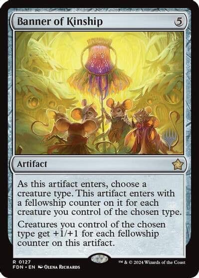 Banner of Kinship Promo Pack: Aetherdrift Magic card