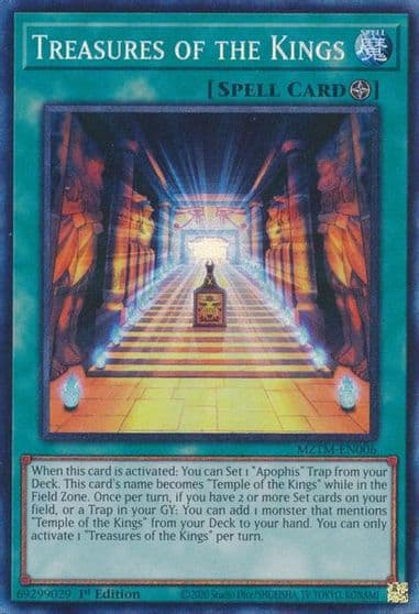 Treasures of the Kings CR Maze of the Master Yu-Gi-Oh! card