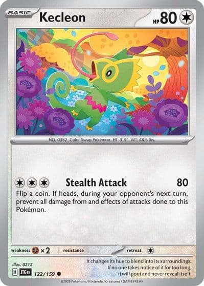 Kecleon SV09: Journey Together Pokemon card