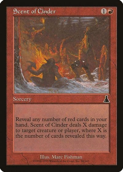 Scent of Cinder Urza's Destiny Magic card