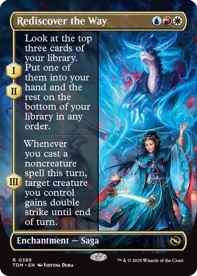 Rediscover the Way Borderless Tarkir: Dragonstorm Magic card