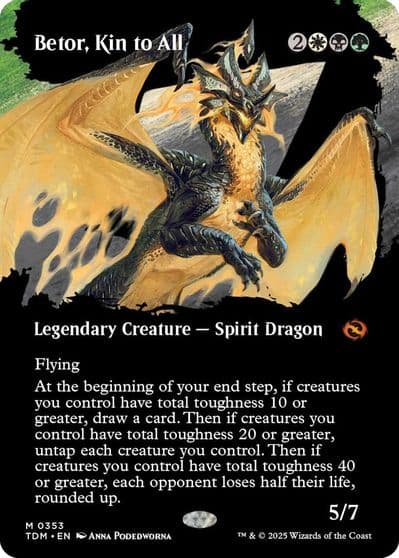 Betor Kin to All Borderless Tarkir: Dragonstorm Magic card