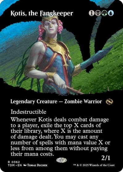 Kotis the Fangkeeper Borderless Tarkir: Dragonstorm Magic card