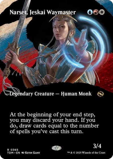 Narset Jeskai Waymaster Borderless Tarkir: Dragonstorm Magic card